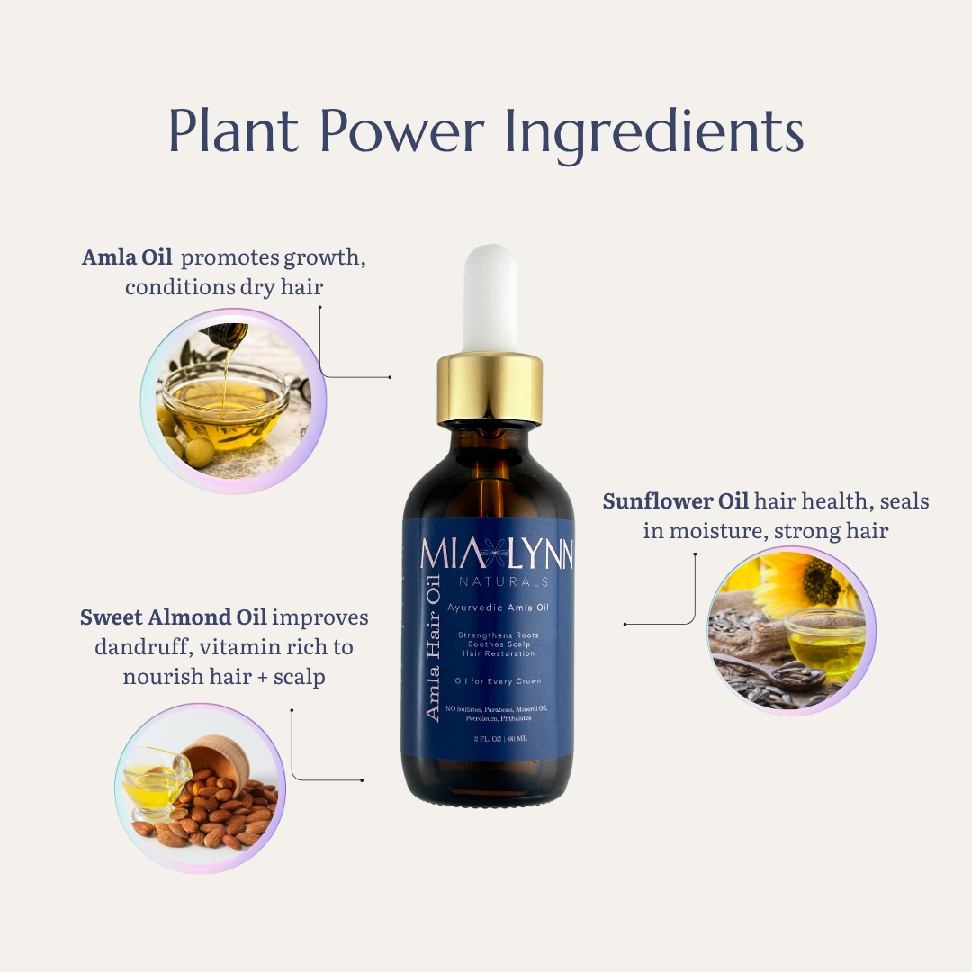 Mia Lynn Naturals Ayurvedic Amla Hair Oil