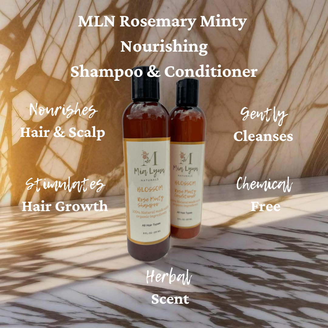 Mia Lynn Naturals Rosemary Minty Nourishing Conditioner - Mialynnnaturals