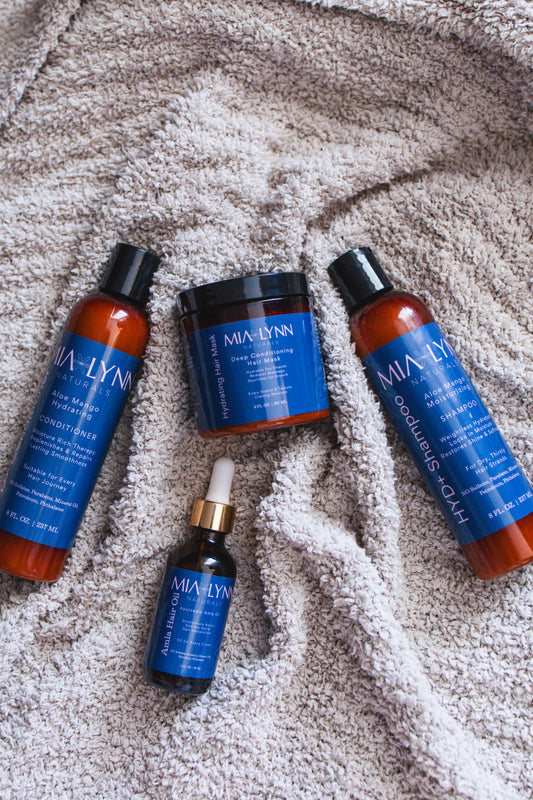 Mia Lynn Naturals 4-Step Science Proven Hair Growth Solution